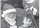 Thornton has lunch with Santa