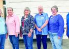 (l tor) President Jan Miller, Vice President Carolyn Hughes, Secretary Beverly Dobiyanski, Treasurer Sarah Killough, Volunteer Coordinator Aleace Cappelle, and Historian Dawn Chadwell. Photo Courtesy of Dawn Chadwell