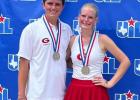 Groesbeck mixed doubles place second at state tournament