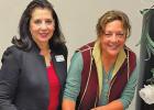 Kenda Echols Signing Membership Many awards given at DAR December meeting