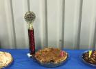 THORNTON HOMECOMING PIE CONTEST JUDGES AT WORK