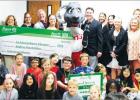 Students, GISD administrators, Region 12 Representatives and grant winner Kelley Copeland were all smiles about the $8,915 dollar grant awarded to the district on Wednesday, March 29. Alexandra Cannon photo/Groesbeck Journal 3…2…1… Action: Teach!
