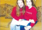 Marlee Price and Caressa McBay were acknowledge by the Groesbeck Women’s Club for their ministry “Sweet Feet” and its contributions to the needs of seniors, in addition to providing a social function to those that they visit. Contributed photos.
