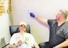 Marlee Price receives a treatment of the Recovery and Performance Drip from Revive Hydration. Revive Hydration is owned by Catlin and Jasmine Samuels and offers IV hydration therapy. Contributed photo. Revive Hydration Bringing ‘The Drip’ To Groesbeck