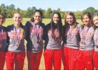 Varsity Girls place 3rd overall by only a 3 point spread from 1st place team to 3rd place team . They advance to Regional Meet in Huntsville. They are Jasmine Mora, Raigen Archer, Alidah Figard, Jaedi Goodman, Cameryn Ward,Dani Venegas and Genny McNeely Cross Country has first place finishes and more at District meet