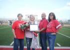 Lisa deCordova was surprised with the honor of the Ex-Students homecoming queen on Friday, Sept. 15 at Groesbeck 2023 Homecoming. Lisa is a graduate of the Groesbeck class of 1973.