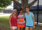 Contributed photo. Left to right, Hannah DeFriend, Neena Mendez, Stephanie Witzell.
