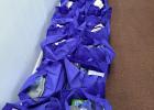 Dozens of “Blessing Bags” ready and waiting to be delivered. Article Image Alt Text