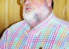 Brent Locke, general manager of Bistone Water Supply District, speaks to the Mexia Lions Club about the District’s big water project that is almost complete. Photos by Roxanne Thompson/The Mexia News