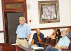 Carl Haddick addressed Limestone County Commissioners, encouraging them to investigate the County Appraisal District’s known but not publicly admitted errors in the appraisal process at the commissioner's court meeting on Tuesday, Sept. 12.