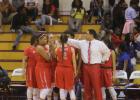 Groesbeck Lady Goat head basketball coach prepares his team to do battle during last week’s district game with the Marlin Lady Bulldogs on the road. Shannon Casto photo Article Image Alt Text