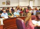 Commissioners Entertain a Crowd for Budget and Tax Rate Hearings