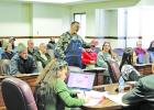 Lake Limestone resident Danny Krumnow raises concerns about the boat ramps at Lake Limestone Park 2, and proposes charging boaters an annual fee which could go toward maintenance and upkeep of the ramps at the commissioners court meeting on Tuesday, Jan. 9. Article Image Alt Text