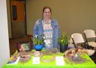 Not everyone at the Spring Peddler’s Market was there to make a sale! Liz McDaniel had a table set up to share information about Friends of Fort Parker and events at Fort Parker State Park in hopes of getting more people involved in the great outdoors. Photos by Alexandra Cannon, Groesbeck Journal