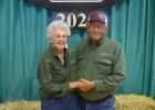 Arnold and Penny Gray  - The 2024 Limestone County Fair and Livestock Show was dedicated toward The Grays. Mitchell Pate photo.