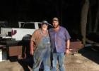Bill Neason and Walter Hewitt at the Thornton 10K Giveaway. Contributed photo