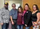 Lynne’s Family: (l to r) Lee Hendricks, Billy Wayne Powell, Lynne Powell, Kristi Hendricks and Kayla Courtney. Article Image Alt Text