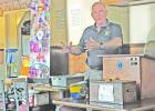 Texas Lions Camp Director David Lawson spoke to Groesbeck Lions about the life-changing power of TLC and serving children with disabilities through a fun summer camp. Photo by Alexandra Cannon, Groesbeck Journal