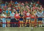 The Groesbeck student section shows its spirit during a game against McGregor on Friday night, Sept. 1. The Goats improved to 2-0 with a 35-7 victory. They will look to make it three in a row when they host Marlin this Friday, Sept. 8, at 7:30 p.m. Photo by Nuno Selvera/For The Groesbeck Journal