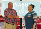 Groesbeck Chamber donates to Groesbeck ISD with first Battle of the River Chamber Challenge