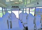 The district’s new microbuses seat 15, and the bucket-style seats seem to be better liked than the standard bench seat regular buses are equipped with. Photo by Alexandra Cannon, Groesbeck Journal