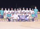 The Alto A’s finished as the runner-up in the 2017 Texas Teenage Association of Baseball Boys 14U state tournament, held here in Groesbeck last week. Team members are (in no particular order) Joseph Reeves, Jackson Howell, Cody Watson, John Dixon, Jonathan Soto, Ethan Few, Kevin Blanton, Matthew Randall, Gregory Bolton, Jamarion Pope, Samuel Schlemmer, Hayden Carter, Terence Coleman, Logan Rogers. Pick-up players were Kenner Powell (Jacksonville Express), Chris Perez (Rusk Angels) and James Thompson (Rusk A